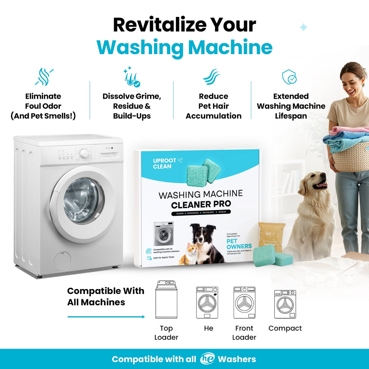 Uproot Washing Machine Cleaner