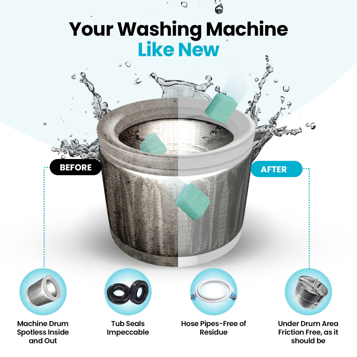 Uproot Washing Machine Cleaner