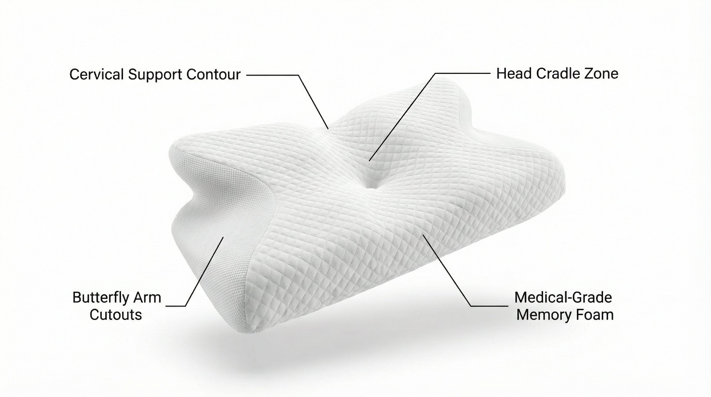 CozyRest pillow features
