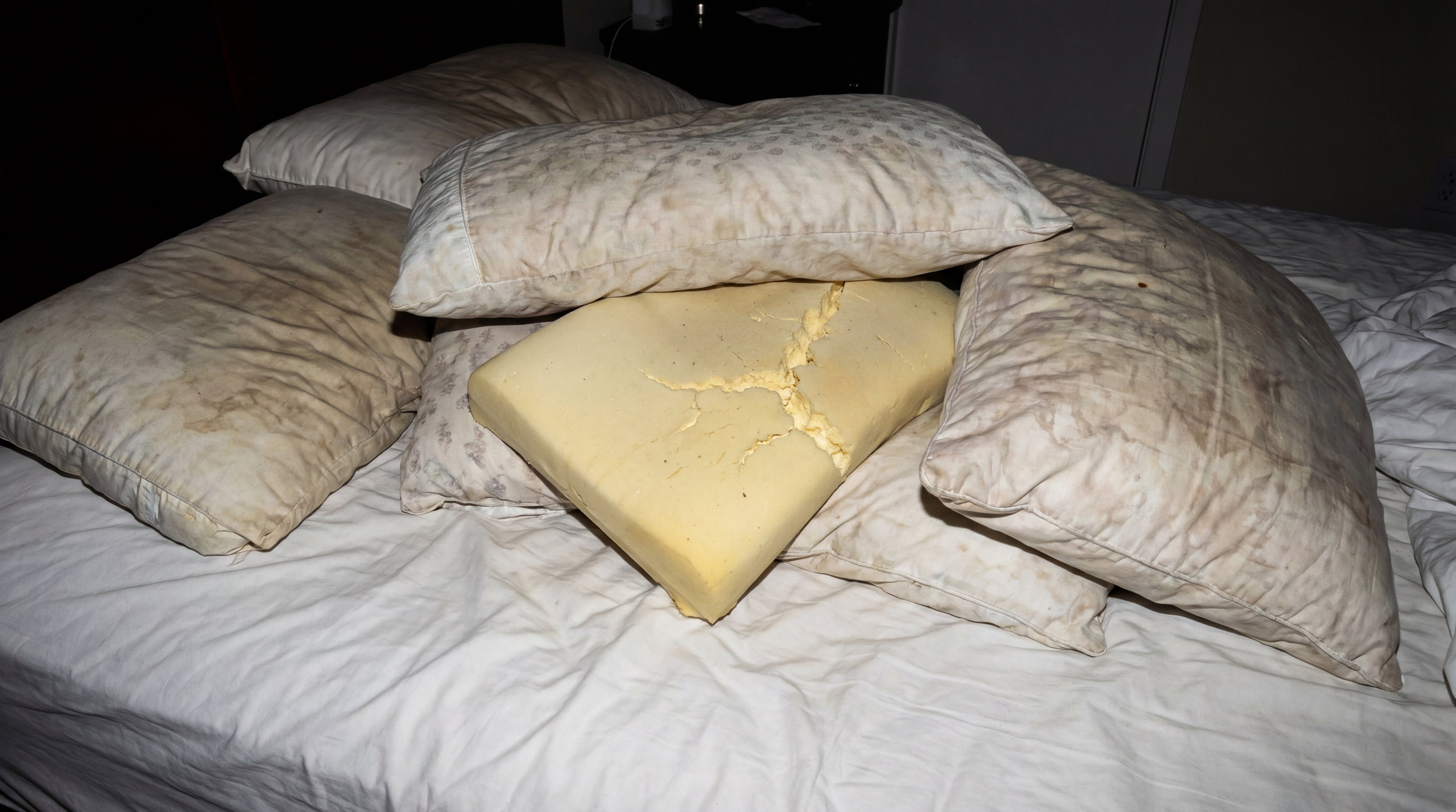 All the pillows that failed me